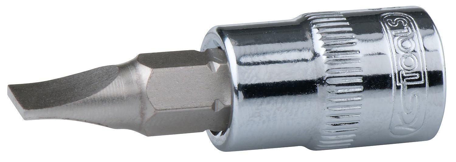 KS Tools 918.1487 1/4 Chrome + Hexagonal Bit Socket, Bits, Bit Driver, 4 mm