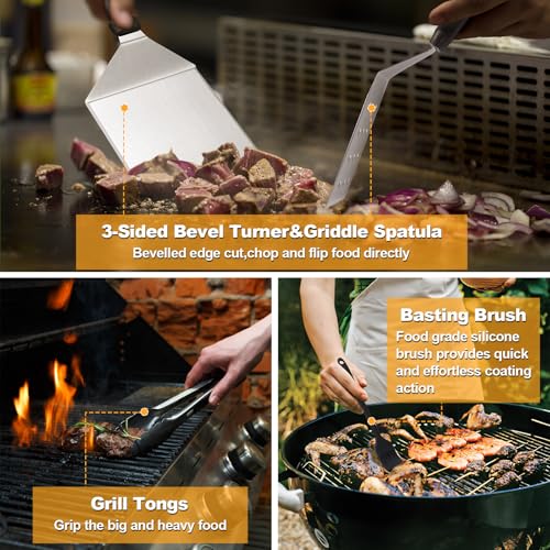 Kit d'accessoires de cuisson pour barbecue lors de vos repas de jardin