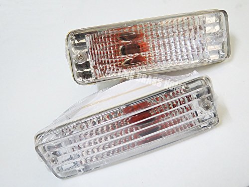 Crystal Front Bumper Indicator Turn Signal Light for Toyota Hilux Ln50 Ln56 84-88 85 87 Lhs+rhs