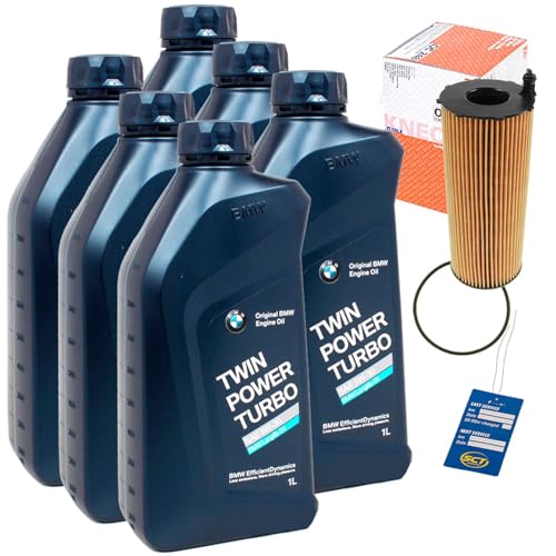 Ölfilter Ölwechselpaket + Motoröl 5W30 passend für 1er F20 3er F30 5er F10