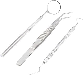 AAProTools Basic Dental Instruments Set Mirror Cotton Pliers Explorer Professional Dental Tool