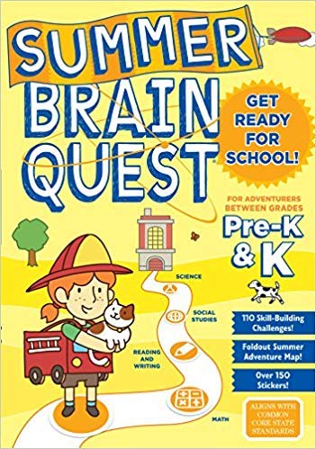 [By Workman Publishing] Summer Brain Quest: Between Grades Pre-K & K-[Paperback] Best selling books for -|Children's Questions & Answer Game Books|
