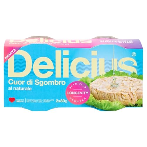 Sc. Cuore di Sgombro al Naturale 80 g x 2