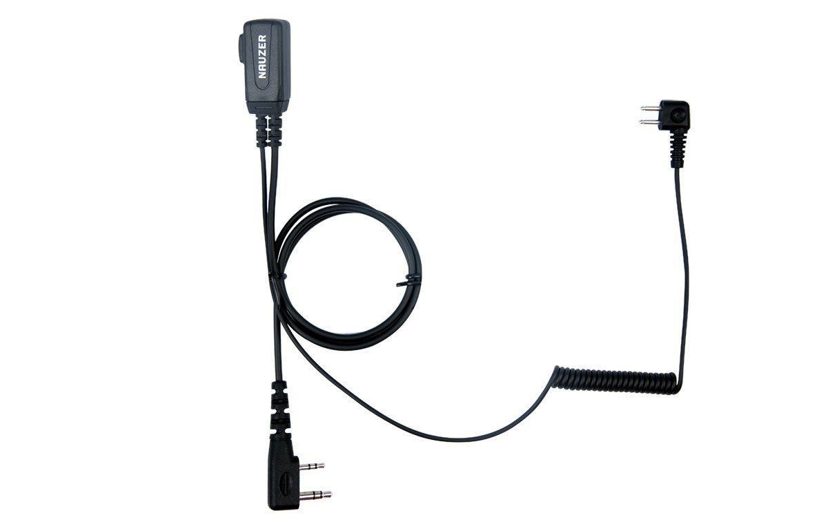 NAUZER PTT-32 / Kabel mit Micro PTT Kompatibel mit PELTOR SPORTTAC Jagdhelm (PTT-32K)