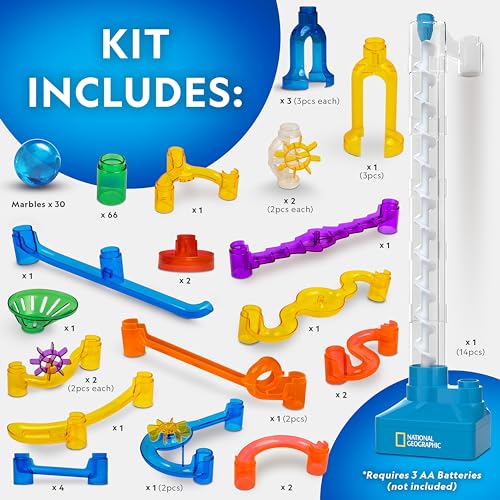 image for Blue Marble National Geographic Marble Run with Motorized Elevator - 1