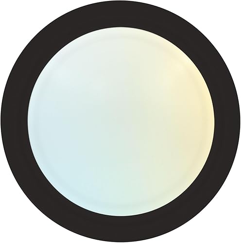 LUXRITE Luces LED de disco de 6 pulgadas, luz de techo regulable, 5CCT 2700K 3000K 3500K 4000K 5000K, 12.5W, 1000LM, lámpara de montaje en