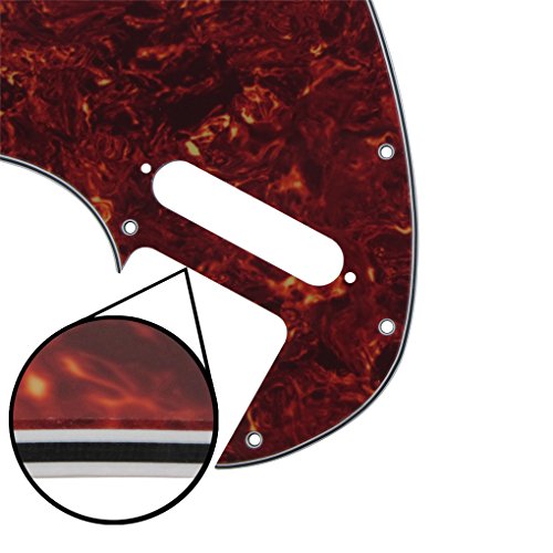 IKN 12 trous de vis Tele Thinline Pickguard Re-Issue Style plaque à gratter s’adapte à l’original Fender Telecaster… - Les Beatles, Paul McCartney, John Lennon, RIngo Starr, George Harrison IKN 12 trous de vis Tele Thinline Pickguard Re-Issue Style plaque à gratter s'adapte à l'original Fender Telecaster… – Image 5