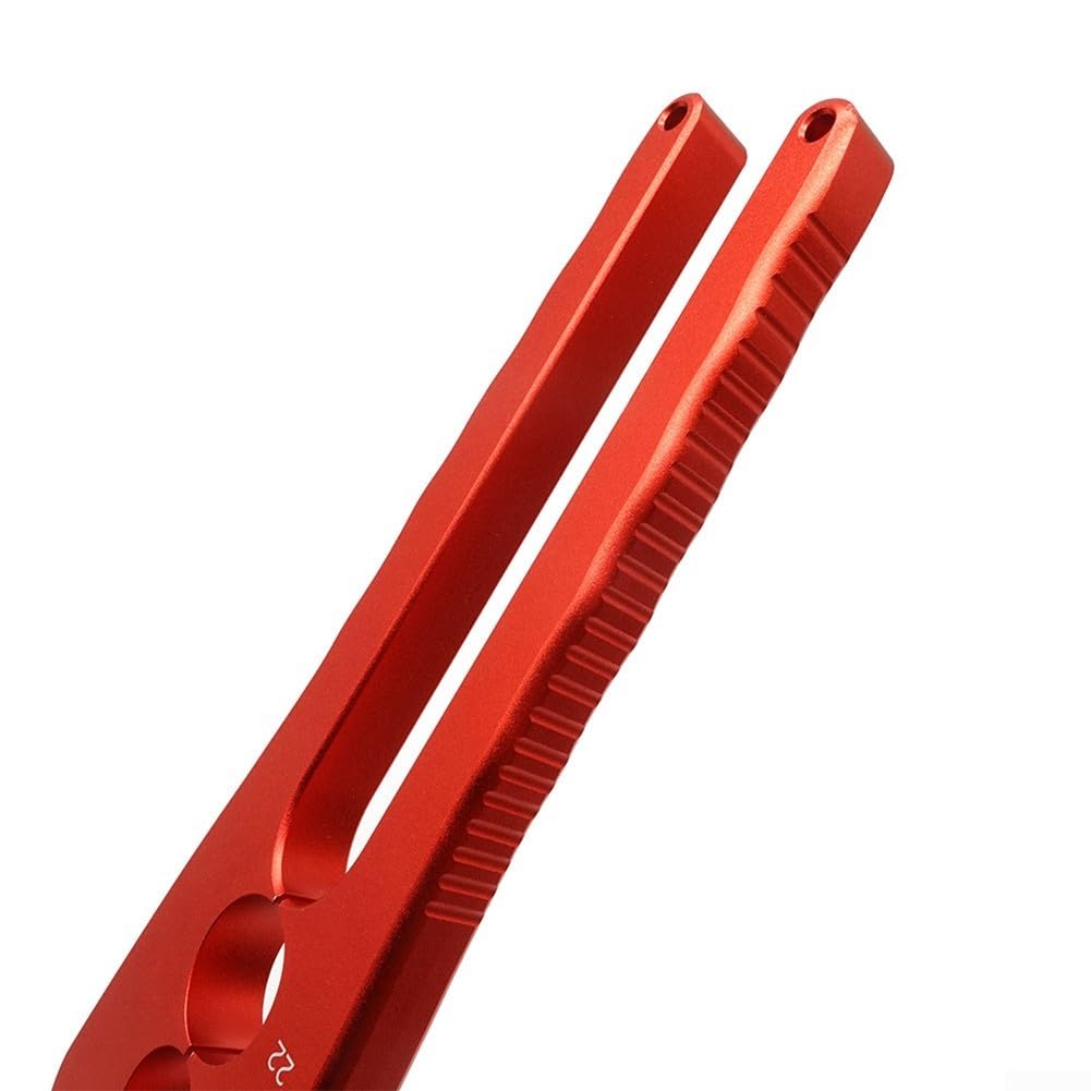 CT301 Alicates de reparación de tubos de cobre con accionamiento manual para reparación precisa de tubos aplanados en sistemas de fontanería y HVAC (rojo)