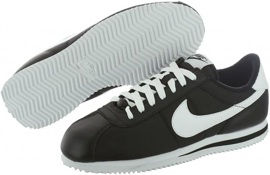 nike cortez nylon black