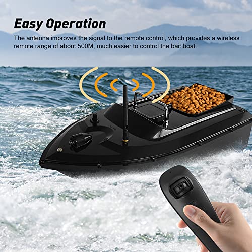 Bateau d'alimentation de pêche Karlak télécommandé de 500M pour appât - 6