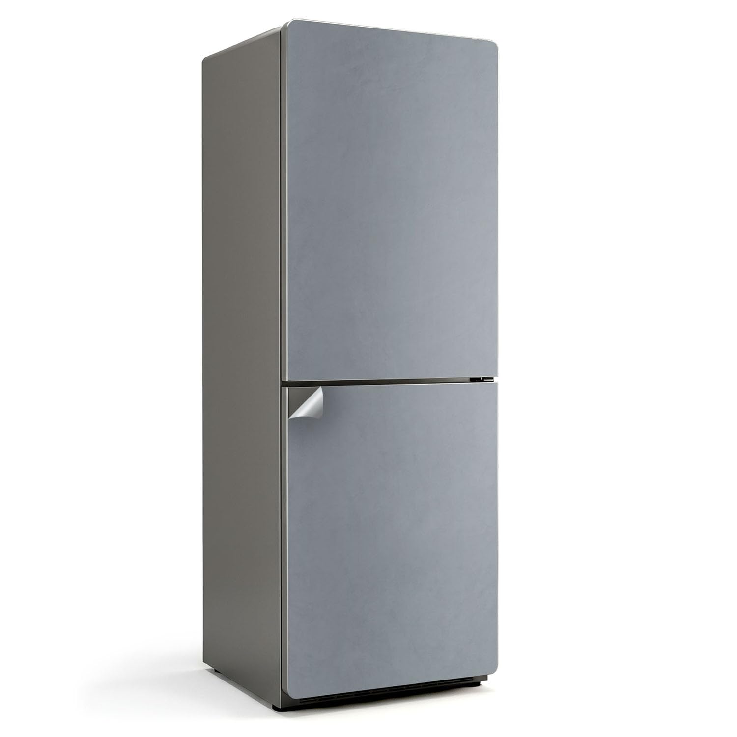 Sticker protection frigo gris 70x190 cm pour décoration cuisine anti-dégâts