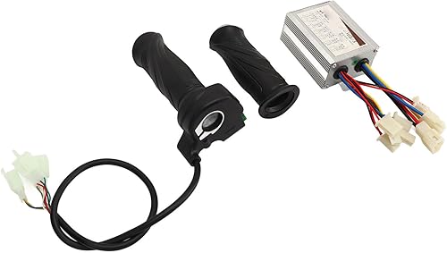 RiToEasysports Kit de conversión de bicicleta eléctrica, 48 V 500 W controlador de bicicleta eléctrica Gear Throttle Grip w con 3 luces indicadoras