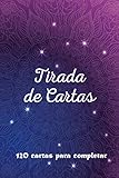  Tirada de Cartas:  Libro de tiraje de Tarot y Oráculo  Carnet de 120 cartas pre-rellenadas para completar  Tamaño 15,24 x 22,86 cm  Genial para regalo