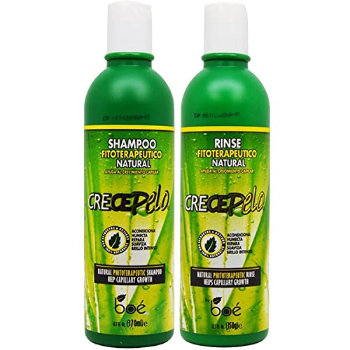 BOE Crece Pelo Shampoo + Rinse 12 oz 'Combo Set!!'