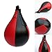 PU Speed Ball for Boxing, for MMA & Muay Thai Training – Pear-Shaped Punching Bag with Reinforced Seams, Lightweight 9.8 x 7 in for Home Gym Equipment