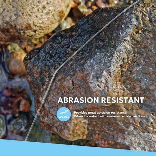 image for SF 10FT 10lb Pre-Tied Loop Saltwater Tapered Leader Fly Fishing Low Vi