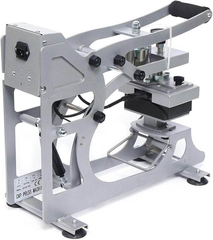 Prensa Térmica Semiautomática Magnética para Gorras BFDIEEM 110V miniatura 7