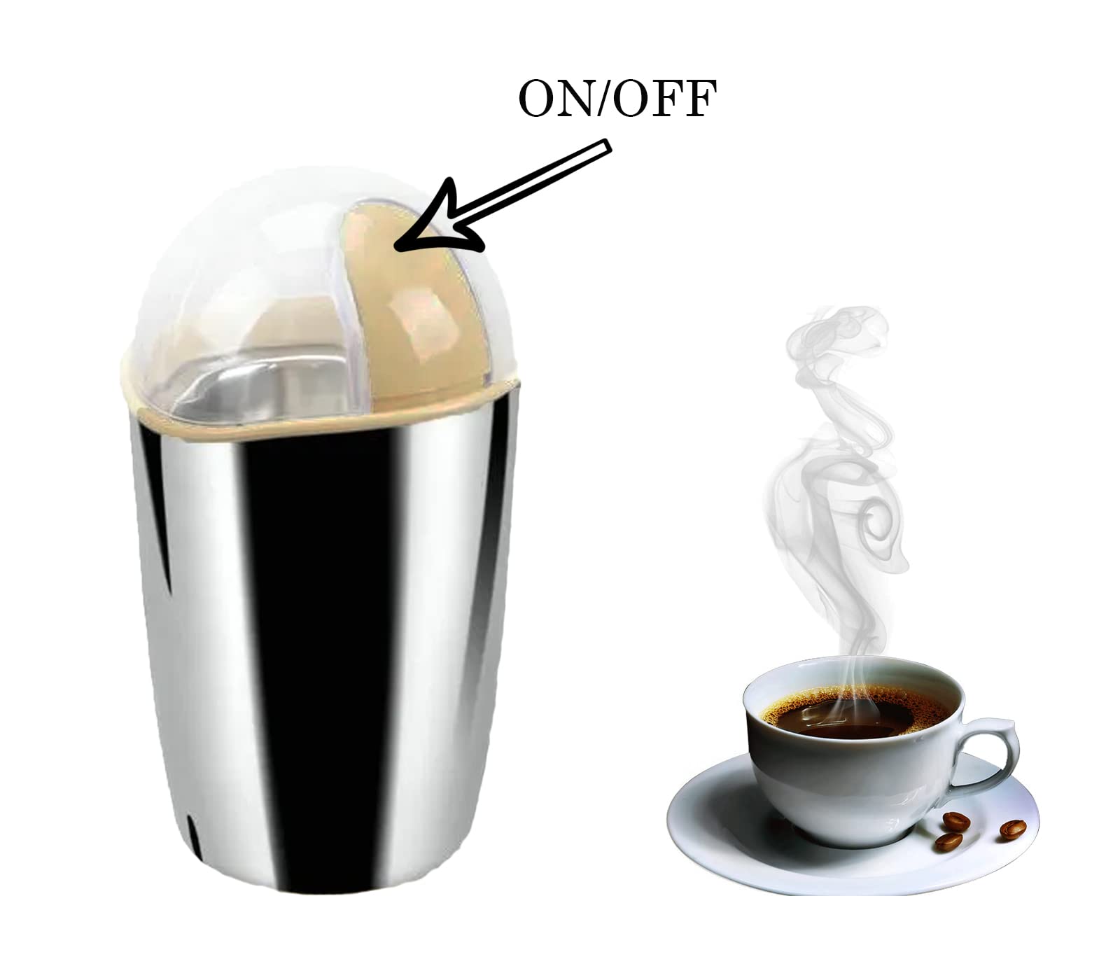 Bialetti 04-Dcdesign03 Macina Caffé Macinacaffè Elettrico Nero | Leroy Merlin