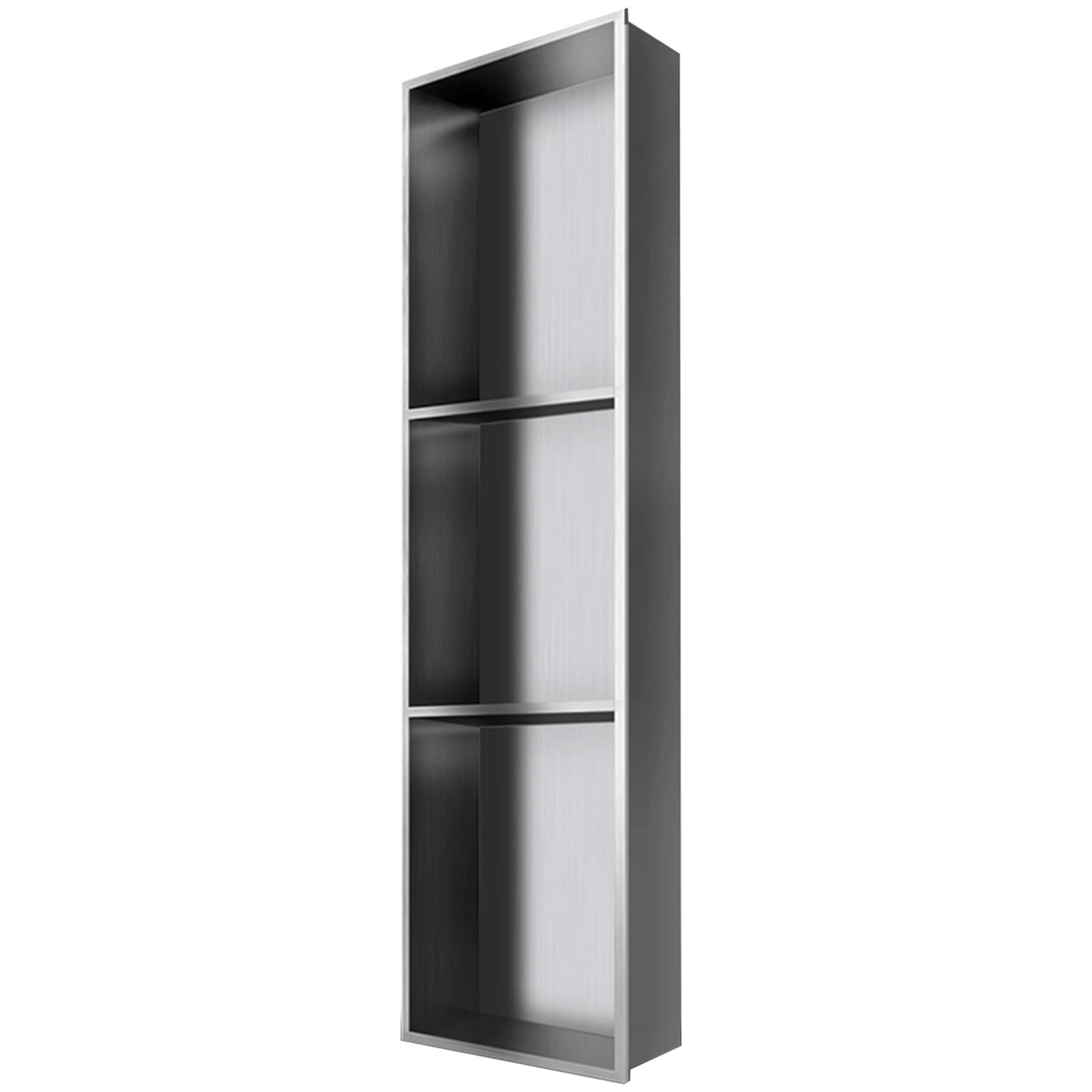 QUSYZD Shower Niche, Embedded Shower Niche Stainless Steel, Shampoo Soap Toiletries Storage Rack, Modern Elegant Bathroom Living Room Niches, Home Improvement,Red-90x28x12.5CM