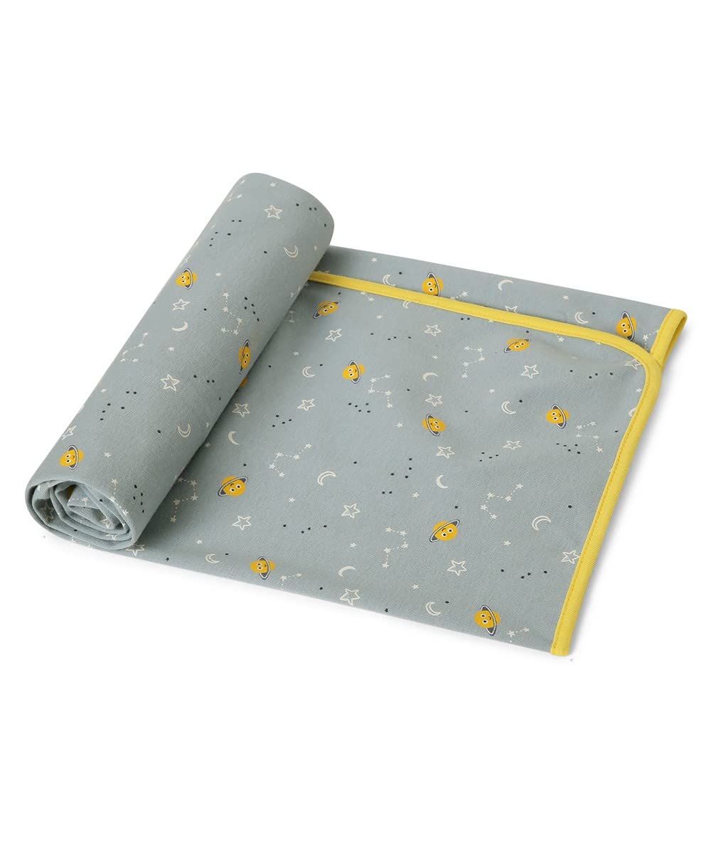 Mi Arcus Mattress Protector for Baby, Dry Sheet for Kids, Soft and Skin-Friendly, Waterproof, Absorbent, (90X70) Cms