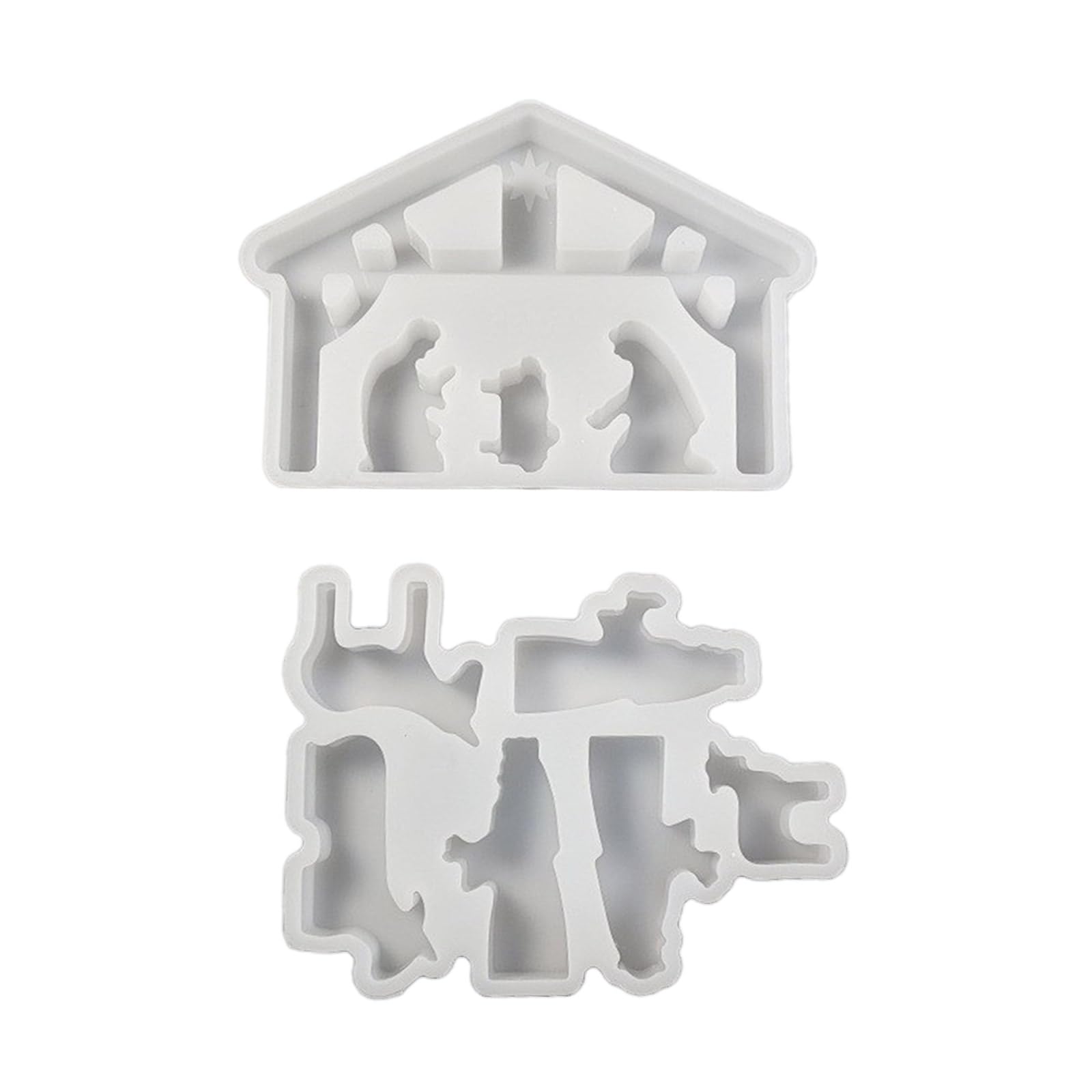 Moule silicone Noël pour bougeoir créatif et table de fête