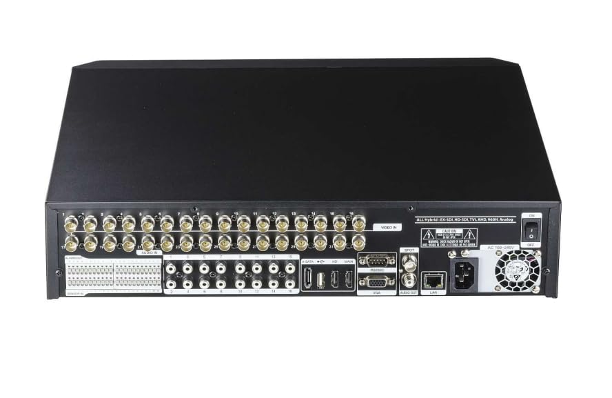 Eyemax 3R Magic Viewer Magic U Series 32CH 4K CCTV DVR System HD-SDI, EX-SDI, HD-TVI, HD-AHD, HD-CVI, 960H -No HDD-