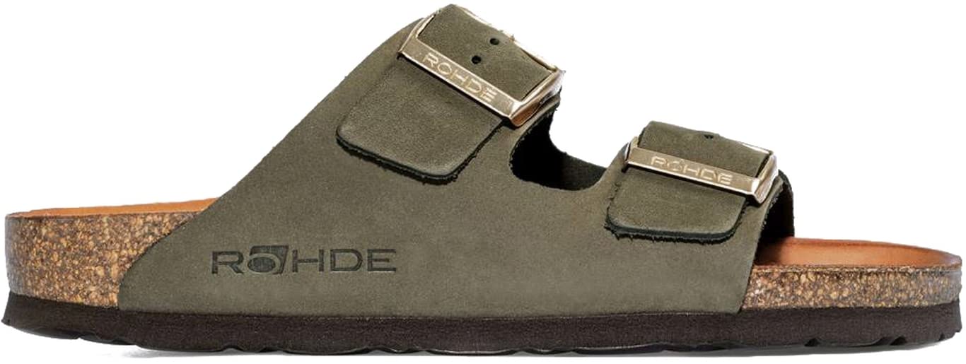 Rohde Women, classic sandals, sandals, 61 Olive, 2/2.5 UK