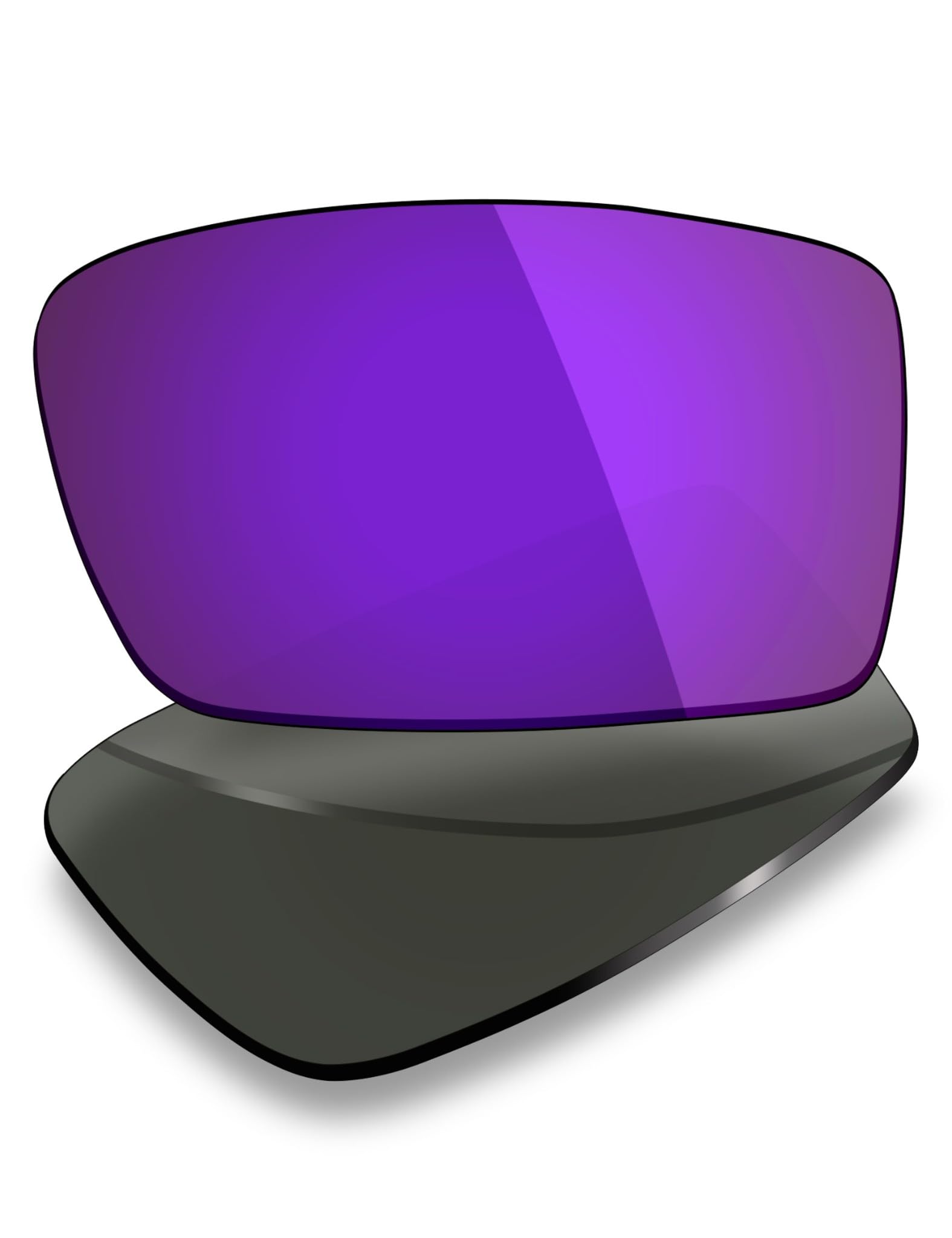 Mryok Men's Polarized - Plasma Purple Polarized Replacet Lenses For Oakley Twitch - Plasma Purple