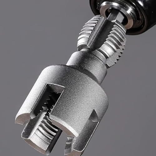 Miniatura 2 de 2 Herramientas De Enhebrador De Tuberías De Doble Función Para Tuberías De Pvc, Juego De Troqueles De 1 2 Pulgada, 3 4 Y 1 Pulgada, Taladro Eléctrico Compatible Con Reparaciones De Fontanería