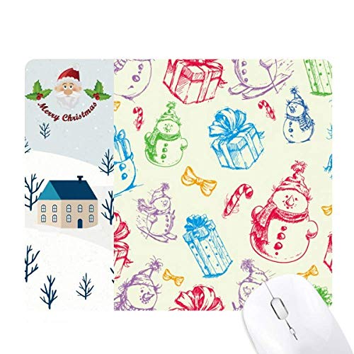 Tapis de souris de noël avec finition haute précision pour la maison