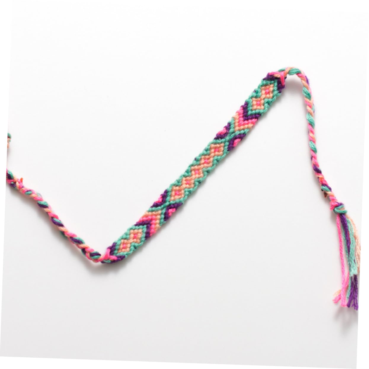 CALLARON 24 Piezas Pulsera Tejida Colorida Pulseras Tejidas Pulseras Trenzadas Hechas A Mano Pulsera Tejida Étnica Pulseras De Hilo Joyería Manual