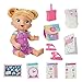 Baby Alive Time for School Baby Doll Set, Back to School Toys for 3 Year Old Girls & Boys & Up, 12 Inch Baby Doll, Blonde Hair (Amazon Exclusive)