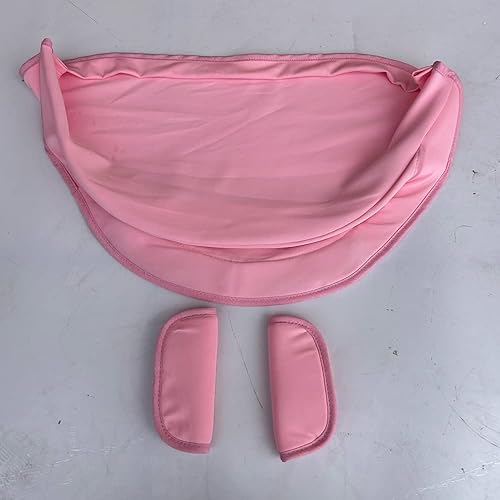 Miniatura 8 de Kit de lavado cambiador, cubierta de toldo para sombrilla, compatible con cochecitos Doona de asiento de automóvil (rojo vino)