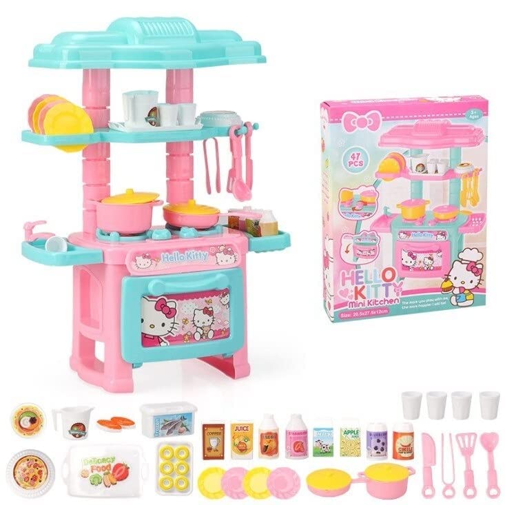 OANGO Kitchen Sets for Kids Girls and Boys | Kitchen Set Toys with Realistic Kitchen Accessories Set for 3 Year Old Kids (33 Pcs) Random Design (B08X2X3Y7L) Amazon Price History, Amazon Price Tracker