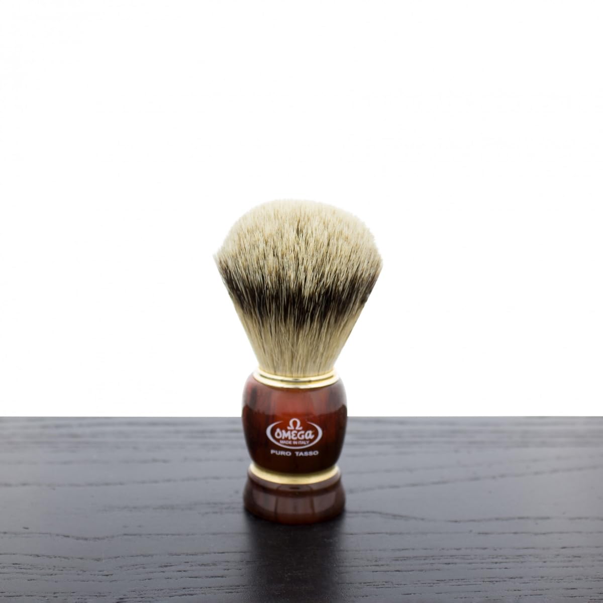 Omega 637 - Pennello da barba in puro tasso