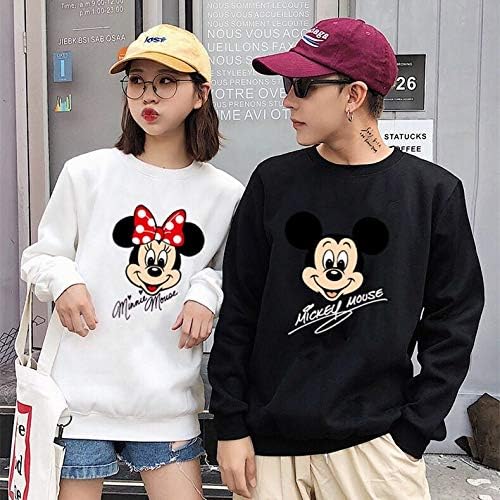 Amazon 3 16親子 トップス 長袖 ディズニー ミッキーミニー 厚手 薄手 ペアルック カップル スウェット トレーナー メンズ レディース 棉 トレーナー パーカー 通販