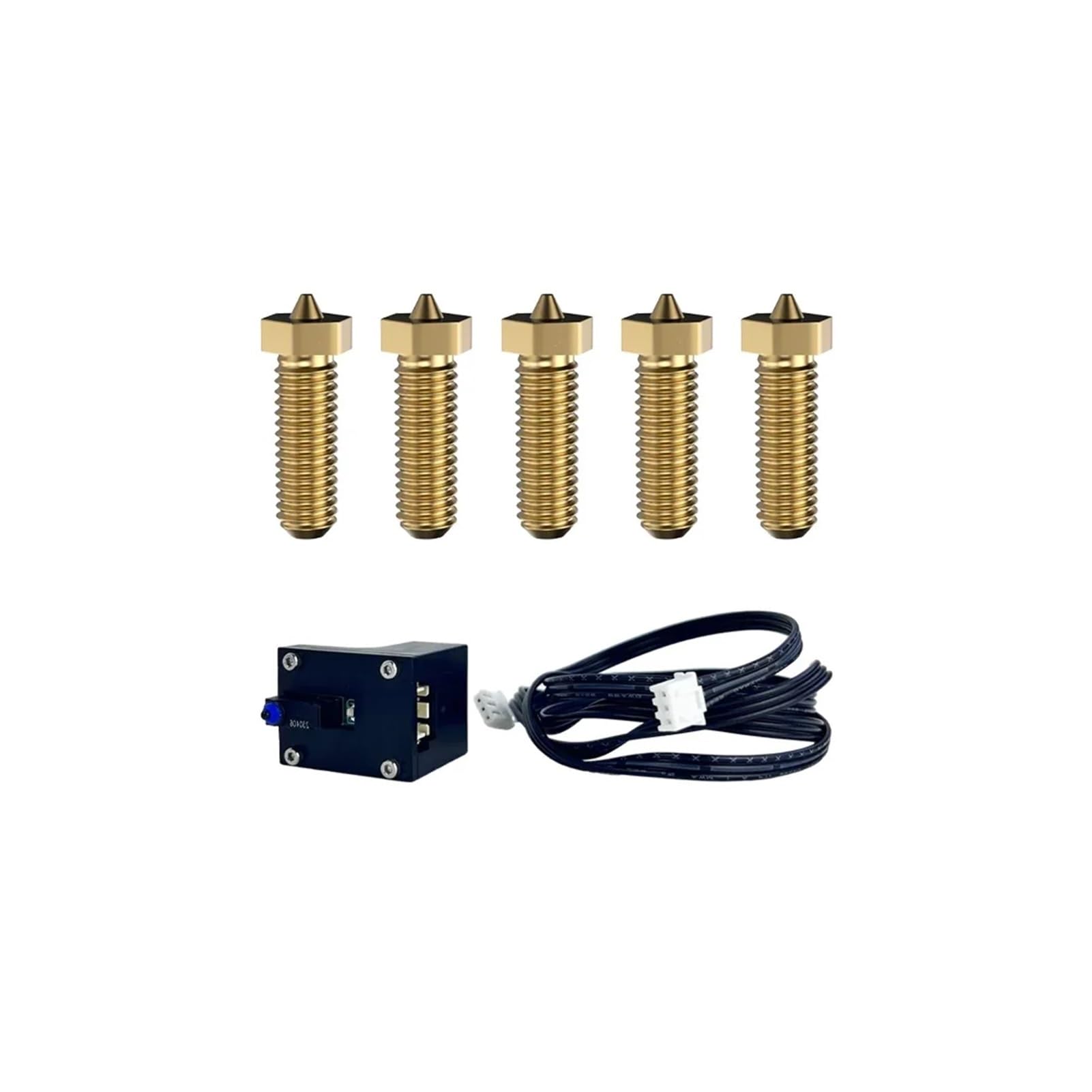 V400 Hotend Nozzle Brass Auto Leveling Sensor Modules Position Switch Self-Leveling 3D Printer Effector Parts