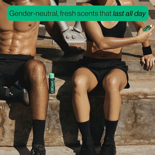 offcourt - natural deodorant body spray for men and women - aluminum free - whole body deodorant for women and men - bold long-lasting coconut water and sandalwood scent 34 ounce pack of 3