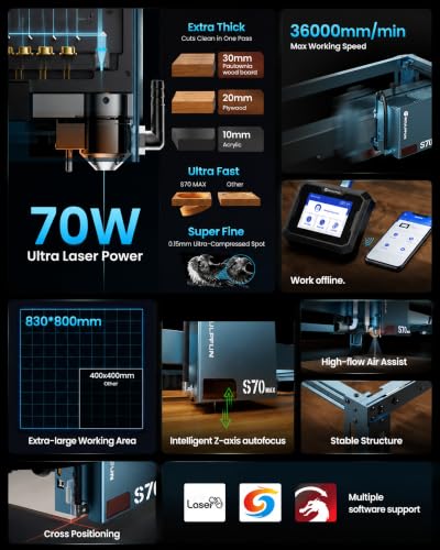 SCULPFUN S70 MAX Laser Engraver