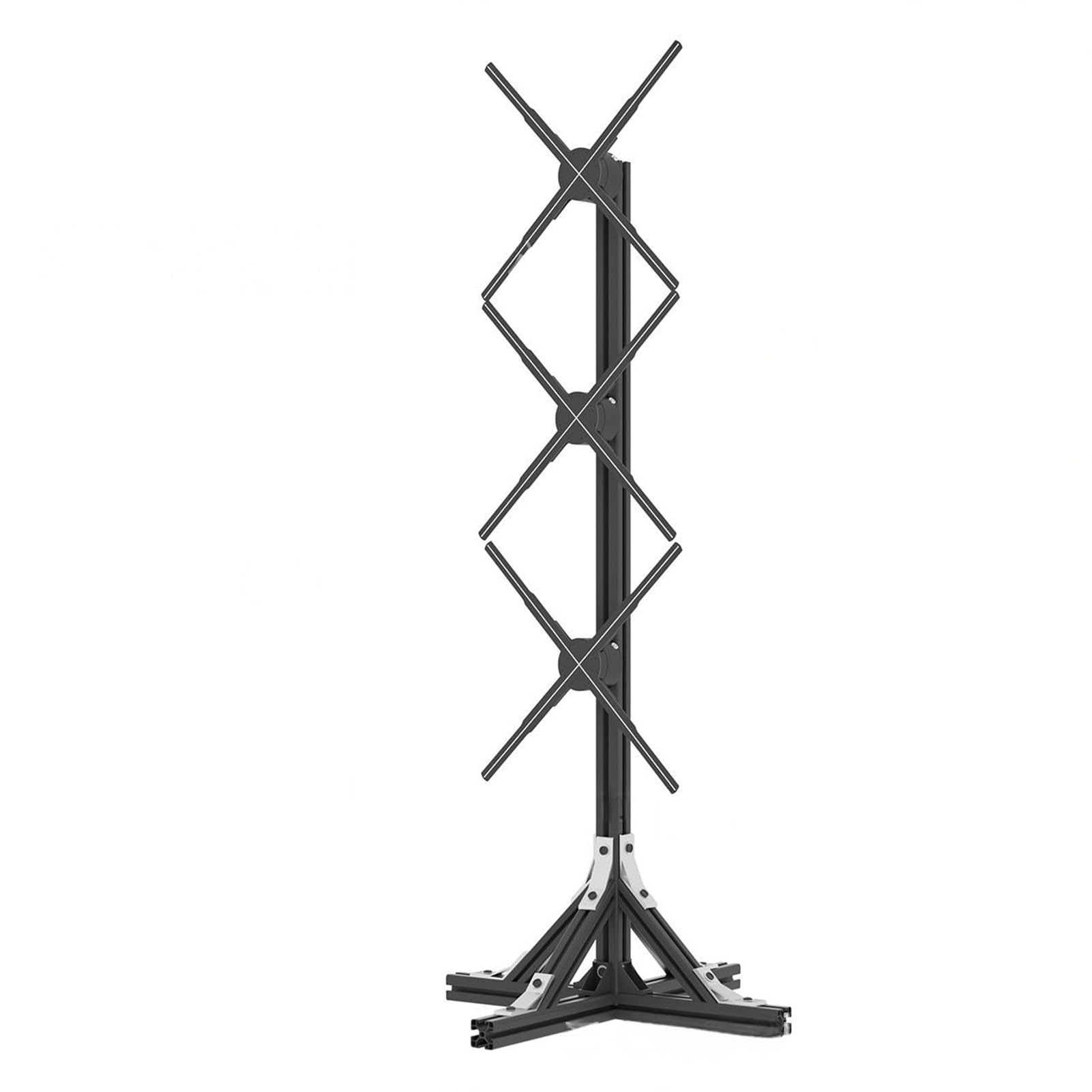 3D Ologramma Fan Indoor Education 3D Ologramma Proiettore 56 centimetri 1 * 3 Display Led Fan 3D Pubblicità Animata Altre attrezzature ologramma Splicing Proiezione personaggio anime, feste