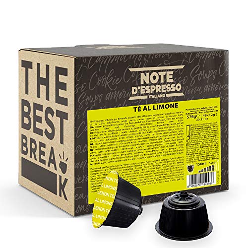 Note d´Espresso - Cápsulas de Té al Limón - Compatibles con