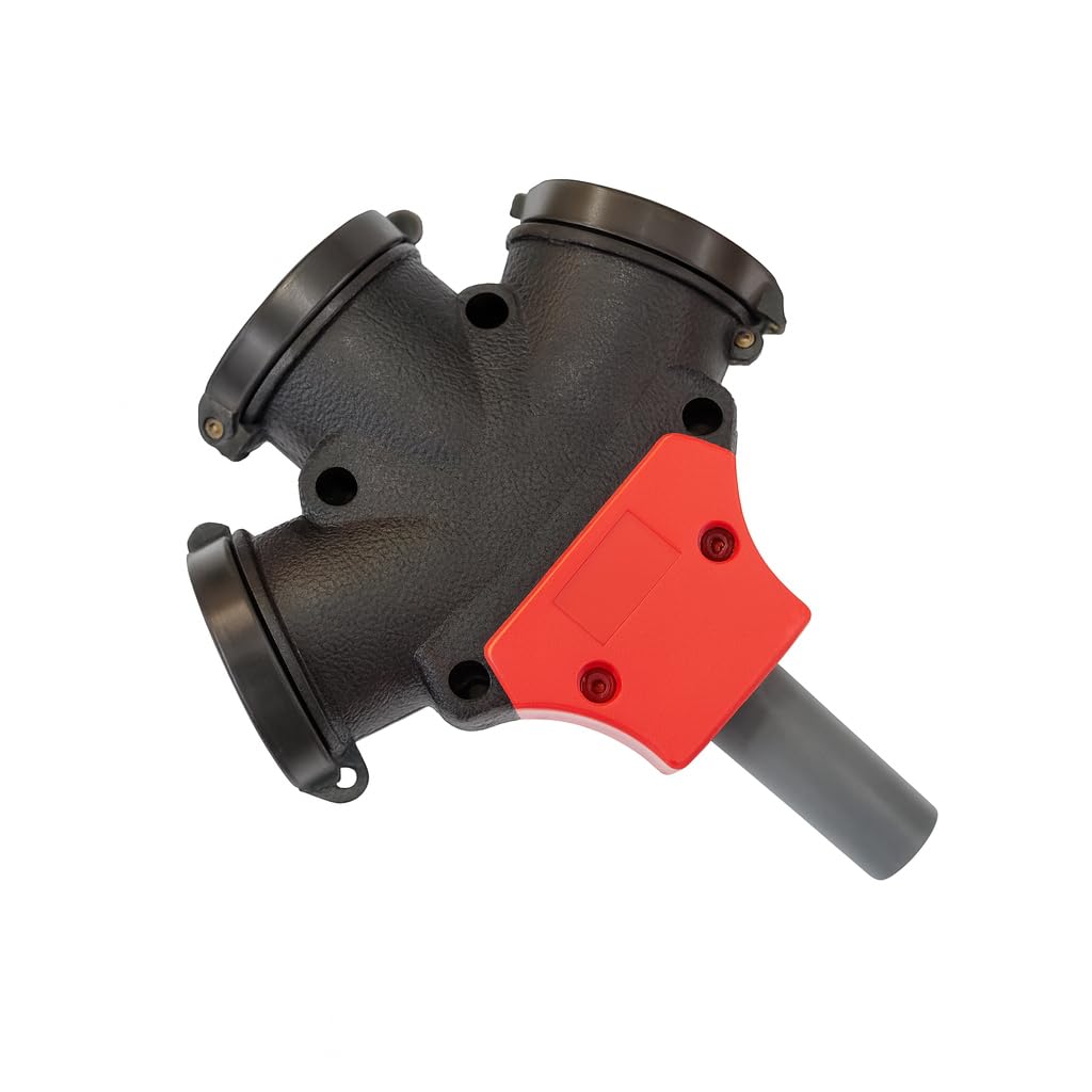 RASMACOR | Base Multiple Exterior 3 Tomas 16 A 2P+T 250 V IP44 | Material PP Libre de Halogenos | Potencia Máx. 3680 W | Resistente al Fuego 750°C & al Calor 70/125°C