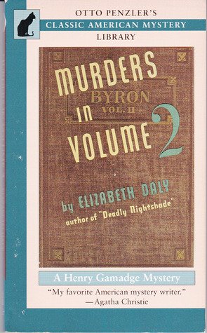 Murders in Volume 2/a Henry Gamadge Mystery (Ot... 1883402522 Book Cover