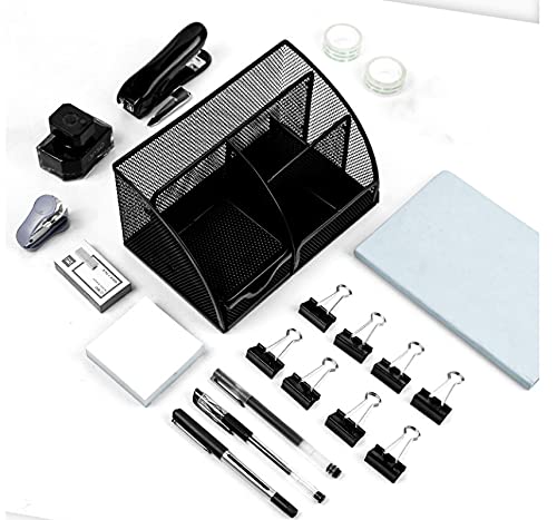 Boîte de rangement porte-stylo multifonction pour optimiser l'espace du bureau - 8