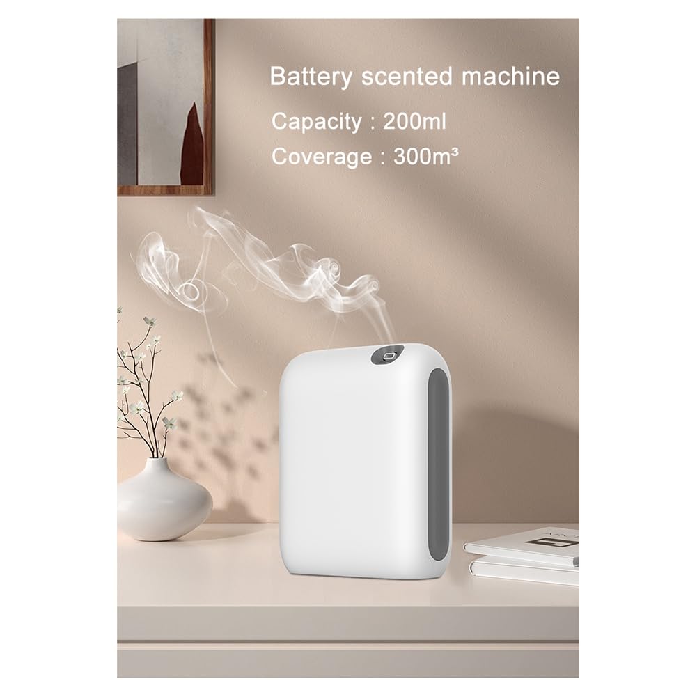 Diffusore di essenziali acqua a batteria da appendere alla parete Dispositivo di fragranza domestica Deodorante automatico per hotel Durevole Facile da installare Facile da usare