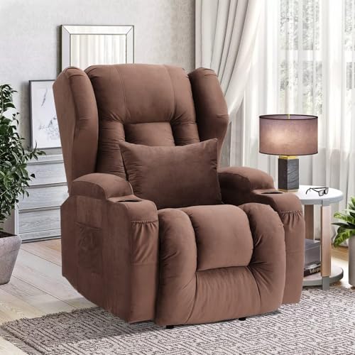 Sillón eléctrico reclinable con masaje para adulto miniatura 4
