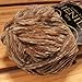 JubileeYarn Chenille Yarn - 100g/Skein Worsted Weight - Cannoli - Pale Brown Grey Velvet - 2 Skeins