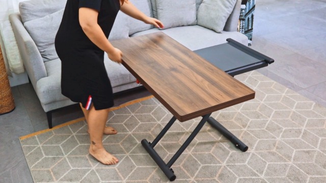 Amazon.com: MYSELFLY Living Room Dinning Tables Folding Metal Lift