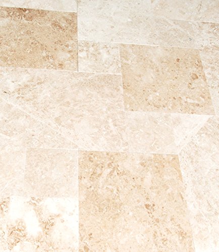 Cappuccino Marble Versailles Pattern Tiles, Standard Quality, Polished (Lot of