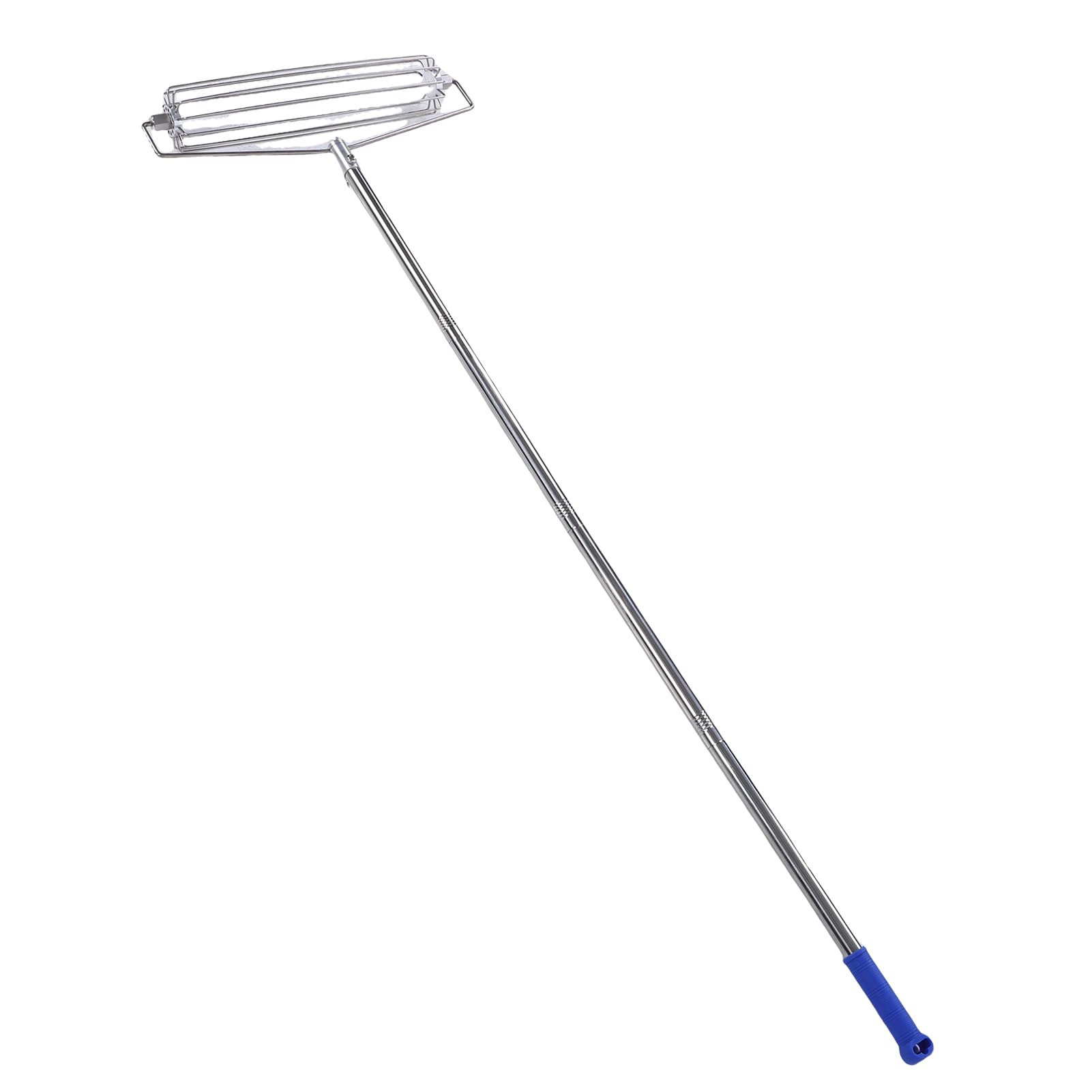 Rodillo de Rastrillo con Trampa de Duradero para Tareas de Nivelación de , Rastrillo de de Fácil Montaje para Atletas, Plástico PVC de 42,82 Oz